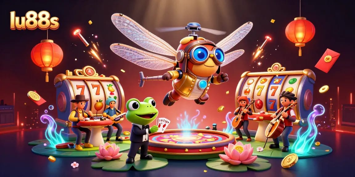 Experience the excitement of lu88s with vibrant slots, thrilling characters, and a dynamic casino atmosphere.