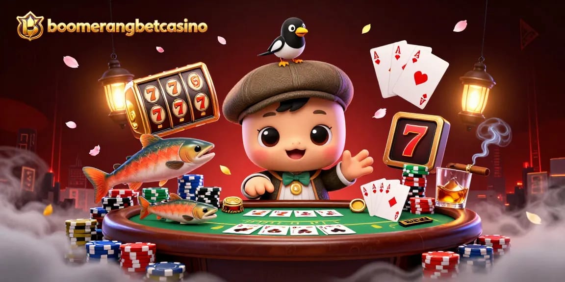 Boomerangbetcasino ponuja edinstveno igralno izkušnjo z akvarijem iger in nagradami.