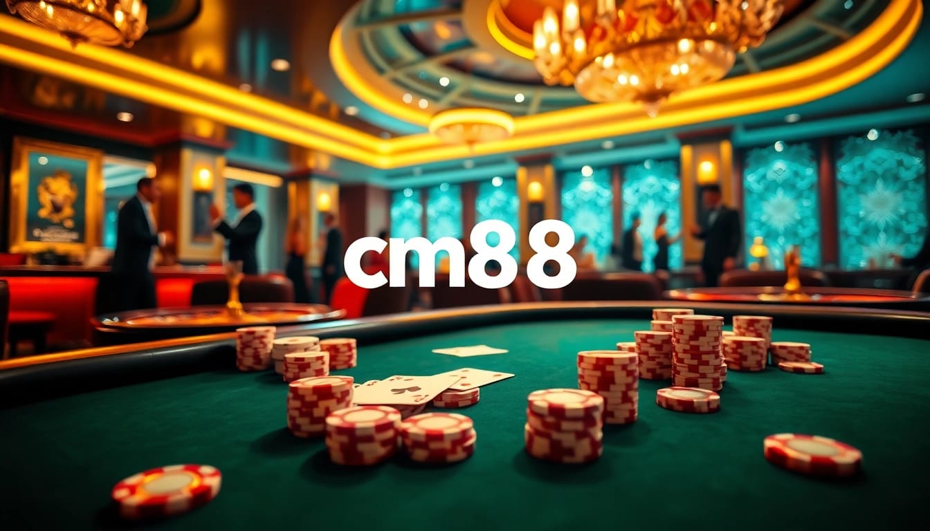 Experience the thrill of winning at cm88.com with exciting casino games, poker tables, and dazzling displays.
