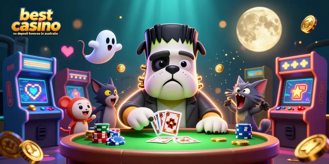 Experience the best casino no deposit bonuses in Australia with thrilling gameplay from lively casino characters.