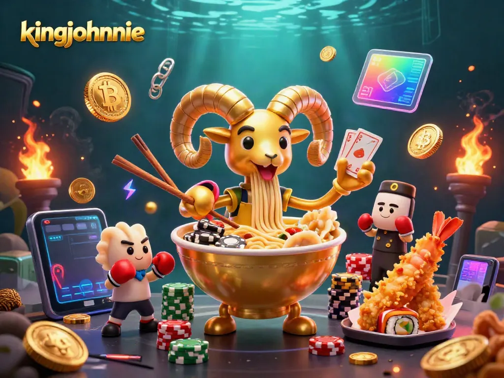 Players enjoy craps with kingjohnnie's vibrant casino characters, showcasing thrilling action and winning excitement.