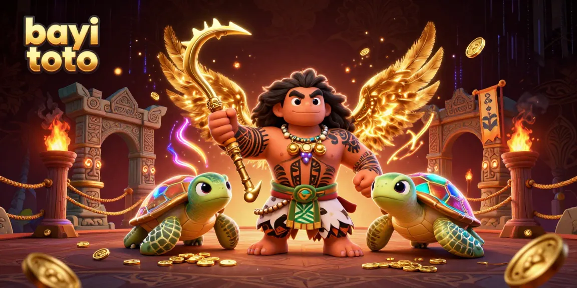 Experience thrilling moments with bayi toto as a Polynesian demigod faces the gambling arena.