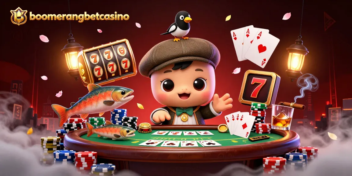 Boomerangbetcasino ponuja edinstveno igralno izkušnjo z akvarijem iger in nagradami.