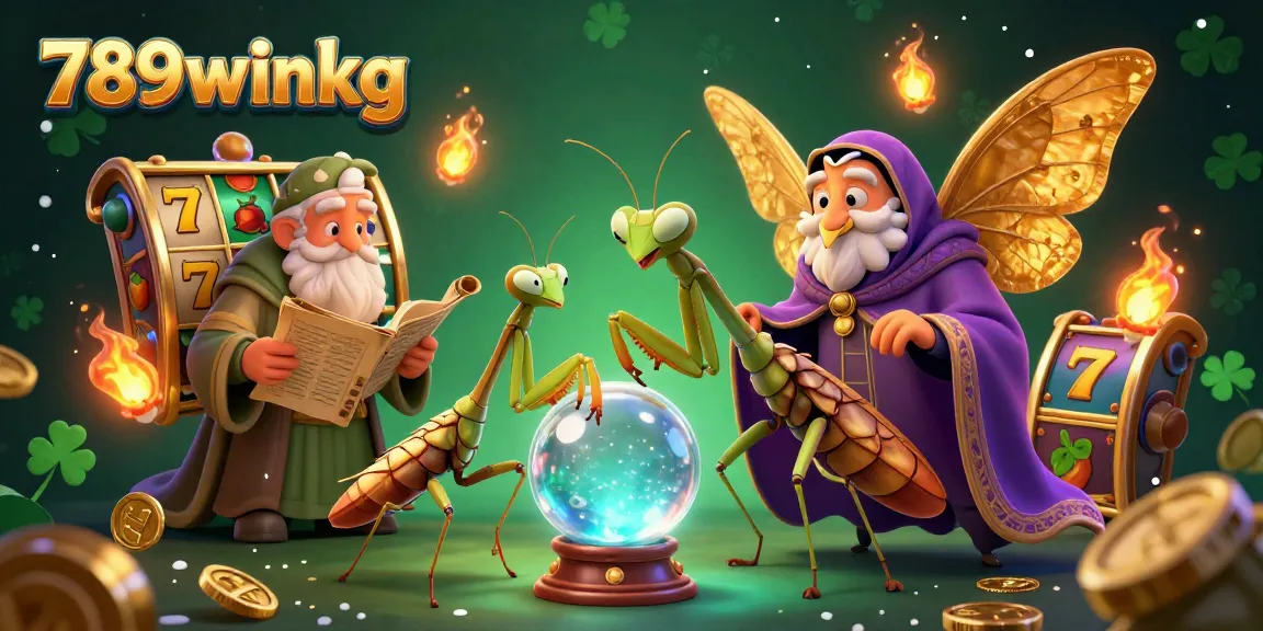 Spin to win at 789winkg with a whimsical fortune teller and enchanting slot reels.