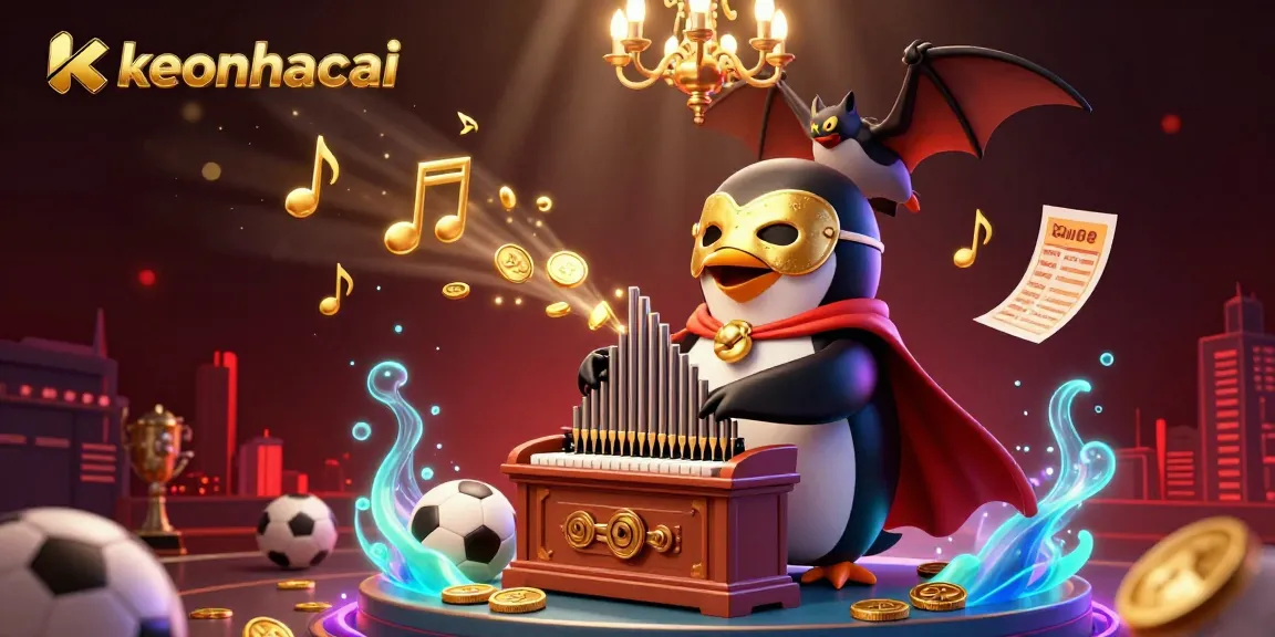 Experience keonhacai with a thrilling sports betting scene featuring vibrant characters and dynamic elements.