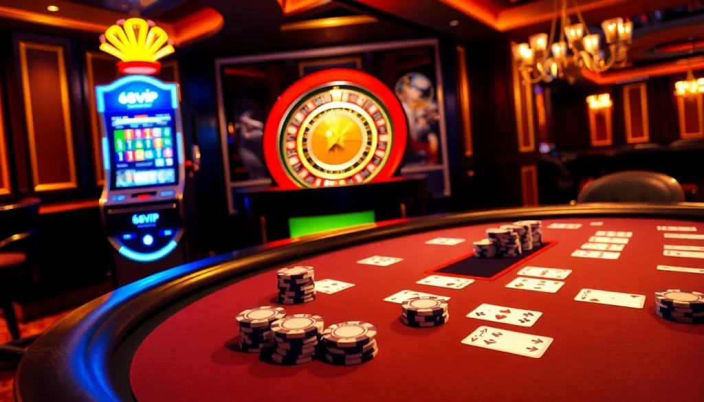 Experience the excitement of 68VIP with elite casino games including poker, slots, and roulette.